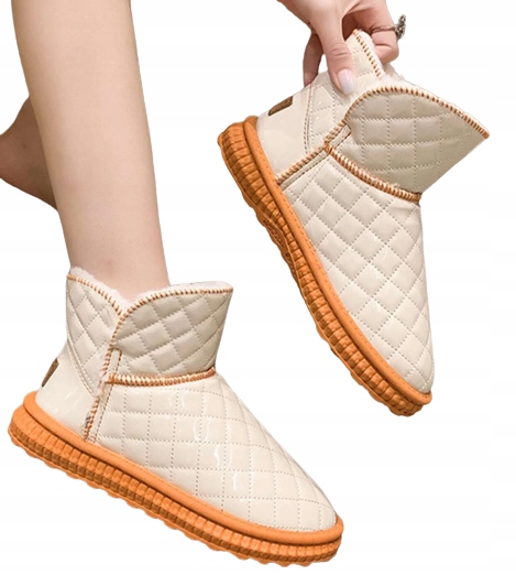 DAMSKIE ŚNIEGOWCE WSUWANE OCIEPLANE 36,5 1VYD