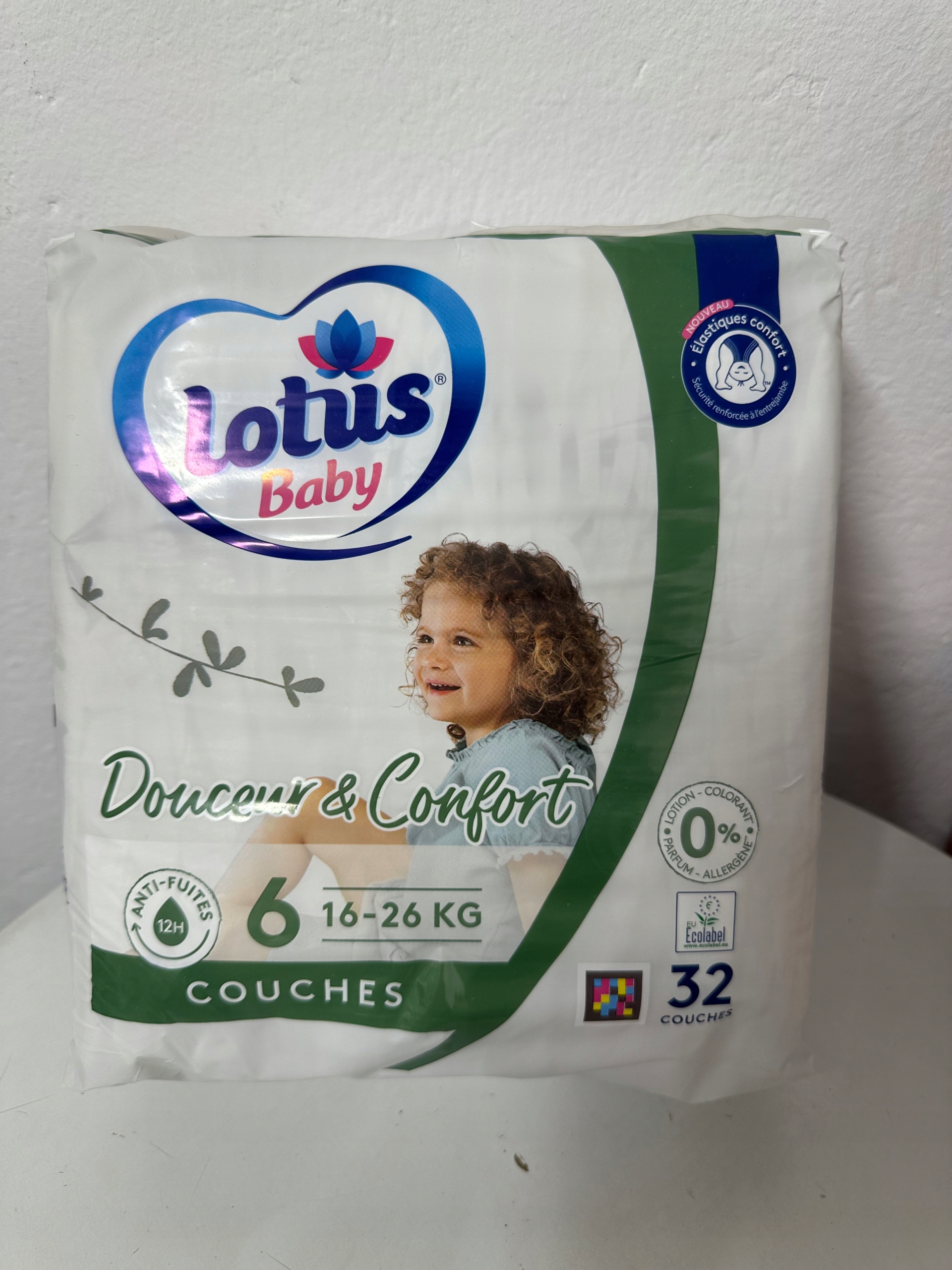 Pieluszki Lotus Baby 6 Rozmiar 6 32 szt.