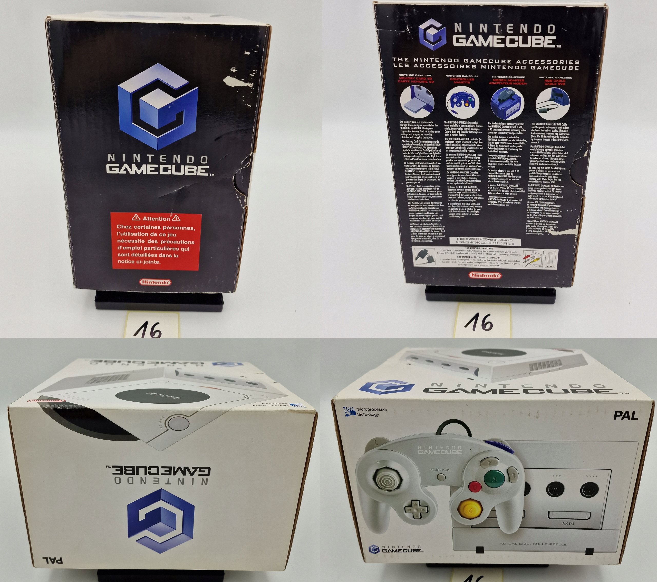 GAMECUBE + CARTE MEMOIRE NINTENDO DOL-101(USA) - Instant comptant