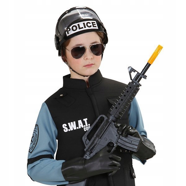 KASK POLICJANTA DO SPRAW SPECJALNYCH CZARNY Marka Widmann