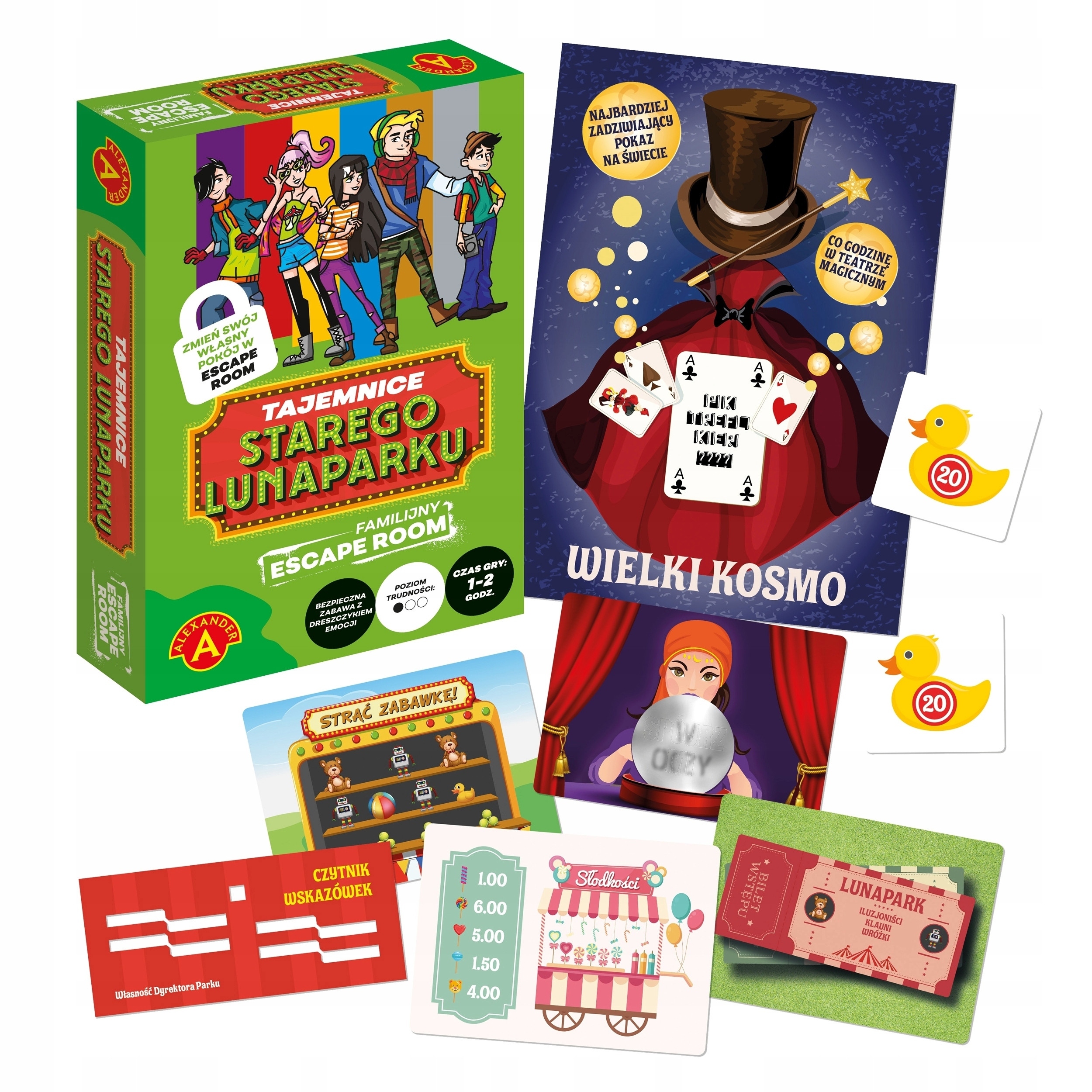 Tajemnice GRA PLANSZOWA Towarzyska Dziecięca Rozgrywka na PRZYJĘCIA Mega!