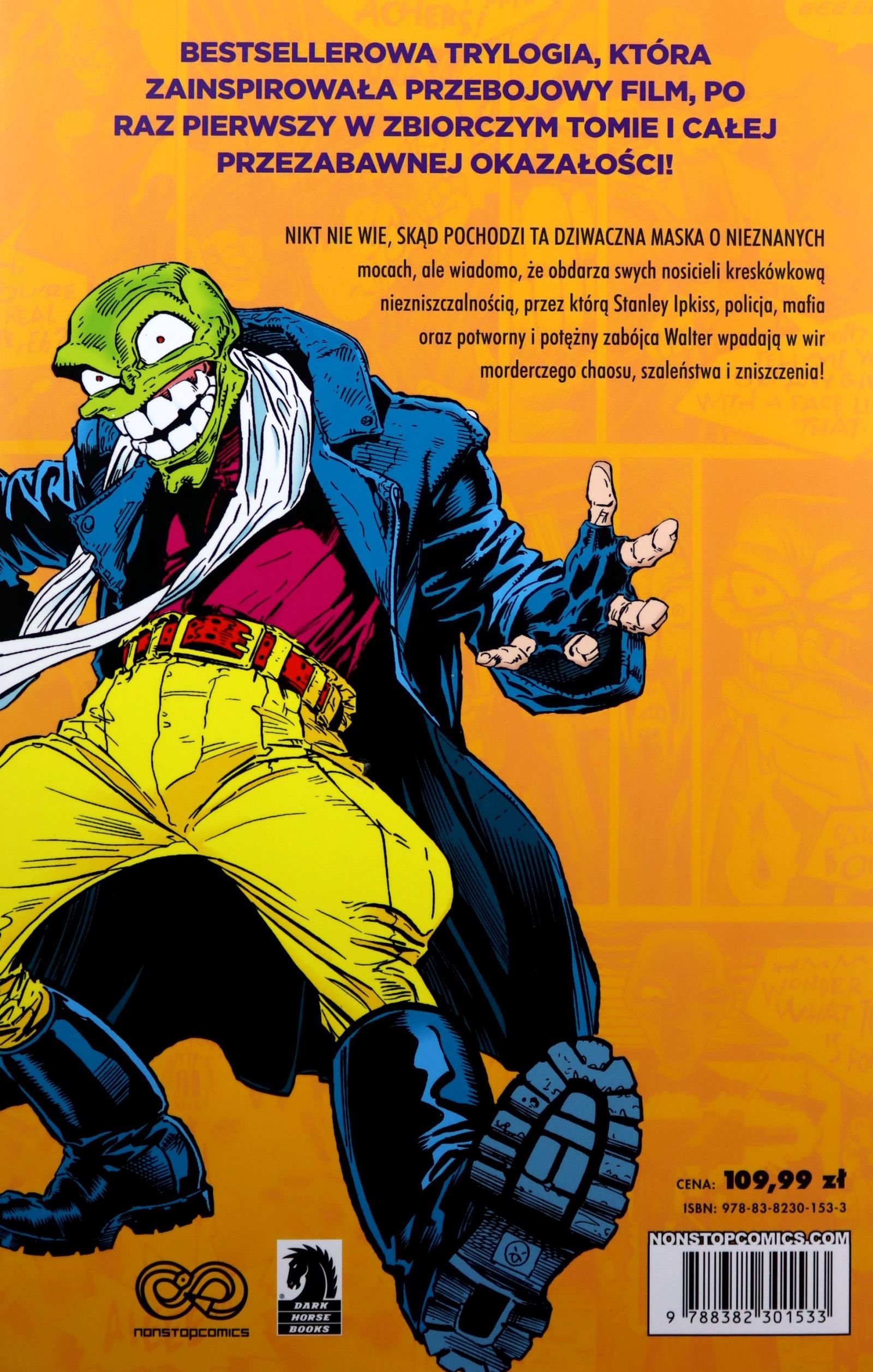 MASKA (TOM 1) - Doug Mahnke, John Arcudi [KOMIKS] Stan opakowania oryginalne
