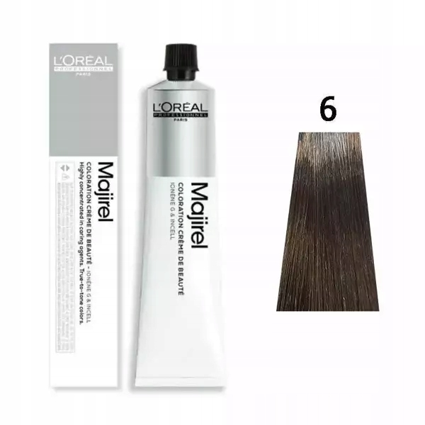 LOREAL MAJIREL FARBA DO WŁOSÓW KOLOR 6 50ml
