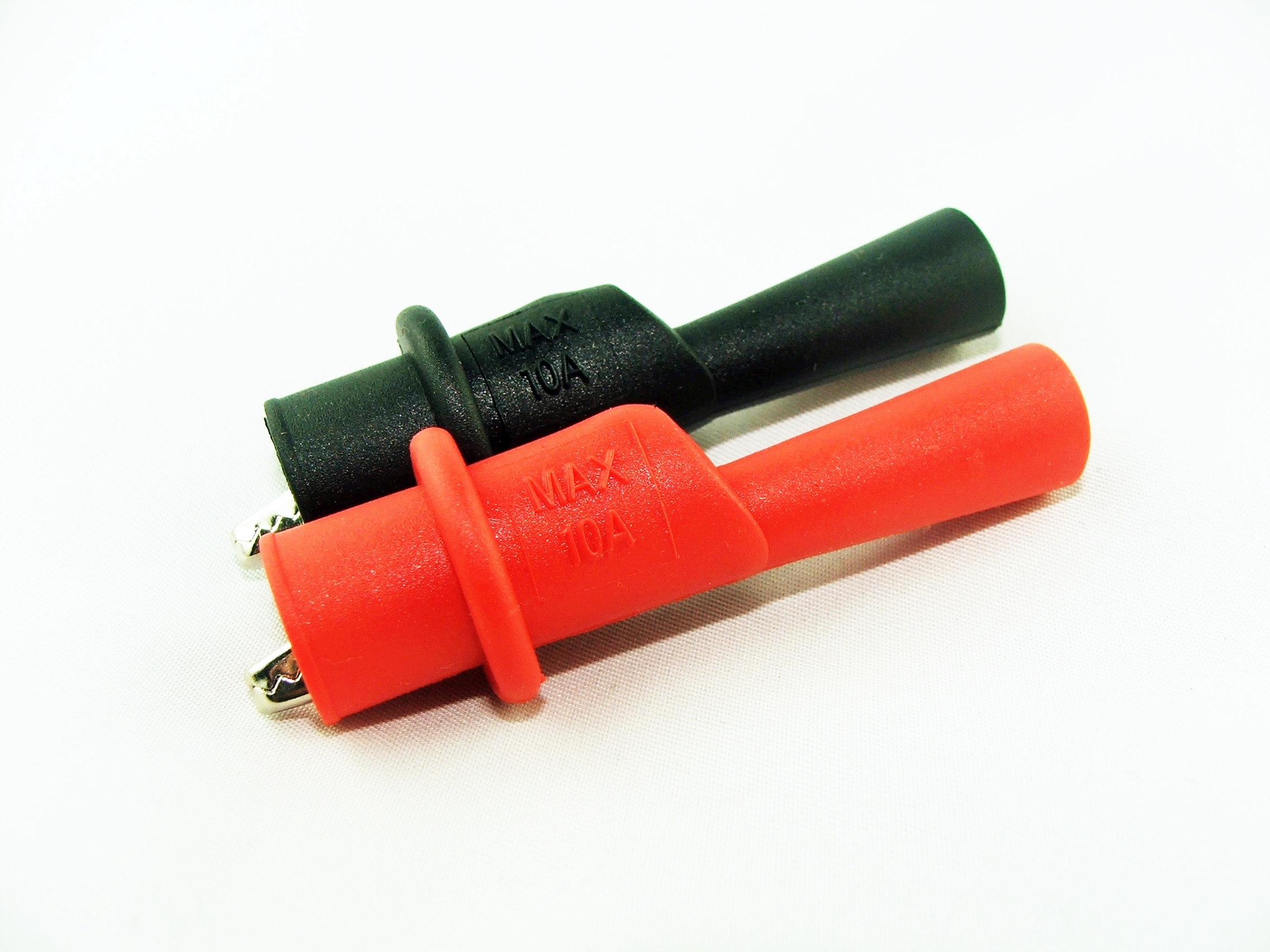 

Krokodylek Pomiarowy Czerwnony+czarny 4mm