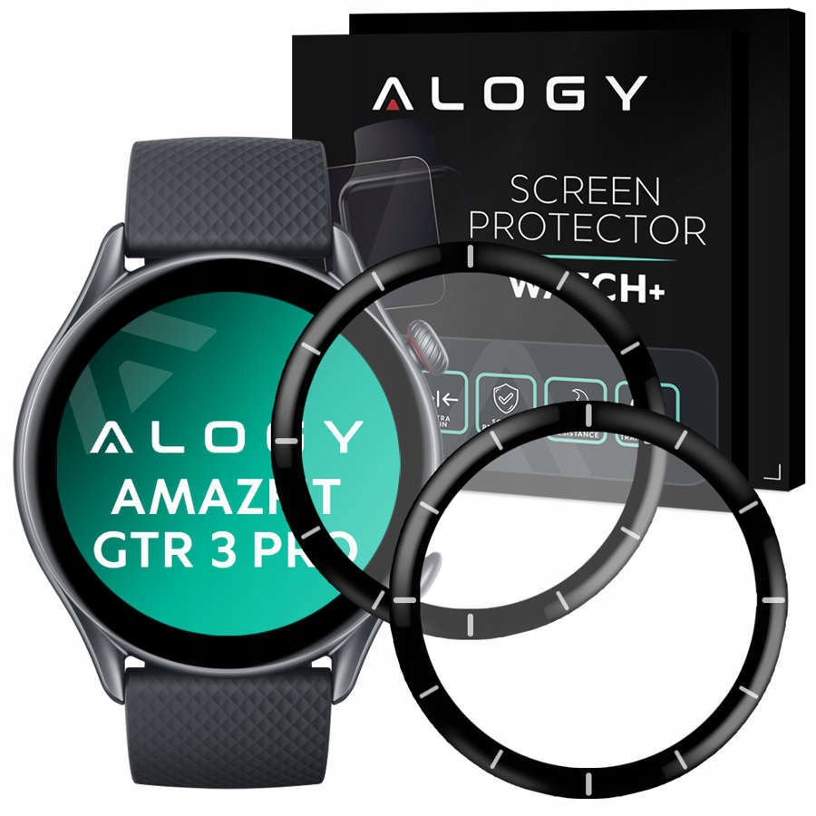 

Szkło Elastyczne x2 Alogy Do Amazfit Gtr 3 Pro