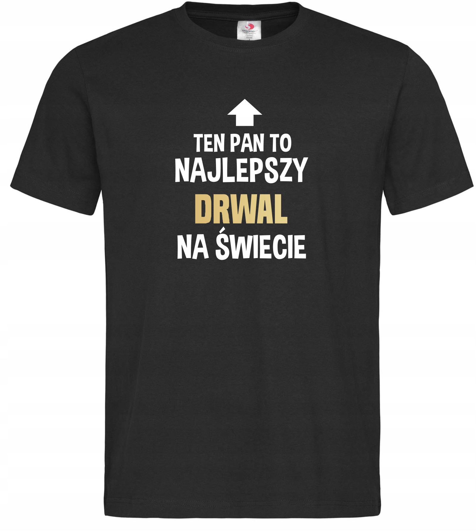 

koszulka Najlepszy Drwal z zabawnym nadrukiem L
