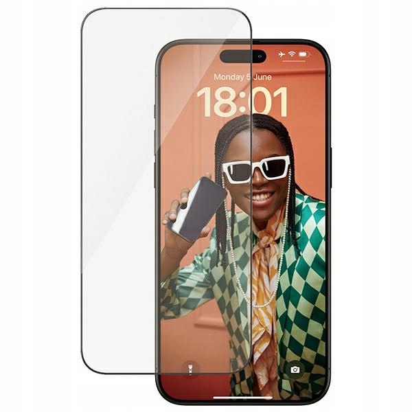 Tvrzené sklo pro iPhone 15 Pro Max Ultra-Wide Fit EasyAligner PanzerGlass