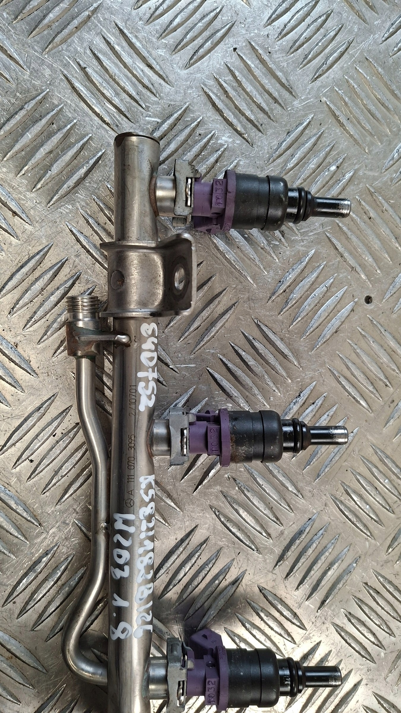 injection ramp MERCEDES W203 1.8K
