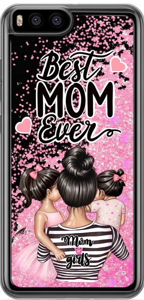 

Etui płynny brokat Mama Córka do Xiaomi Mi 6