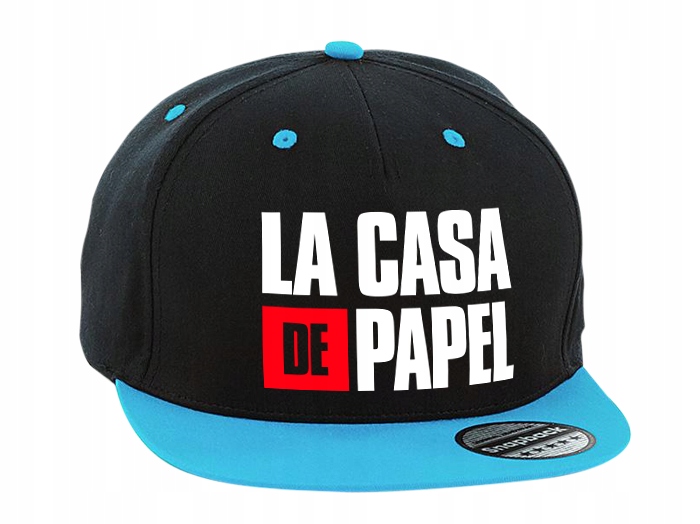 

Dom Z Papieru Casa De Papel Czapka Snapback Reg