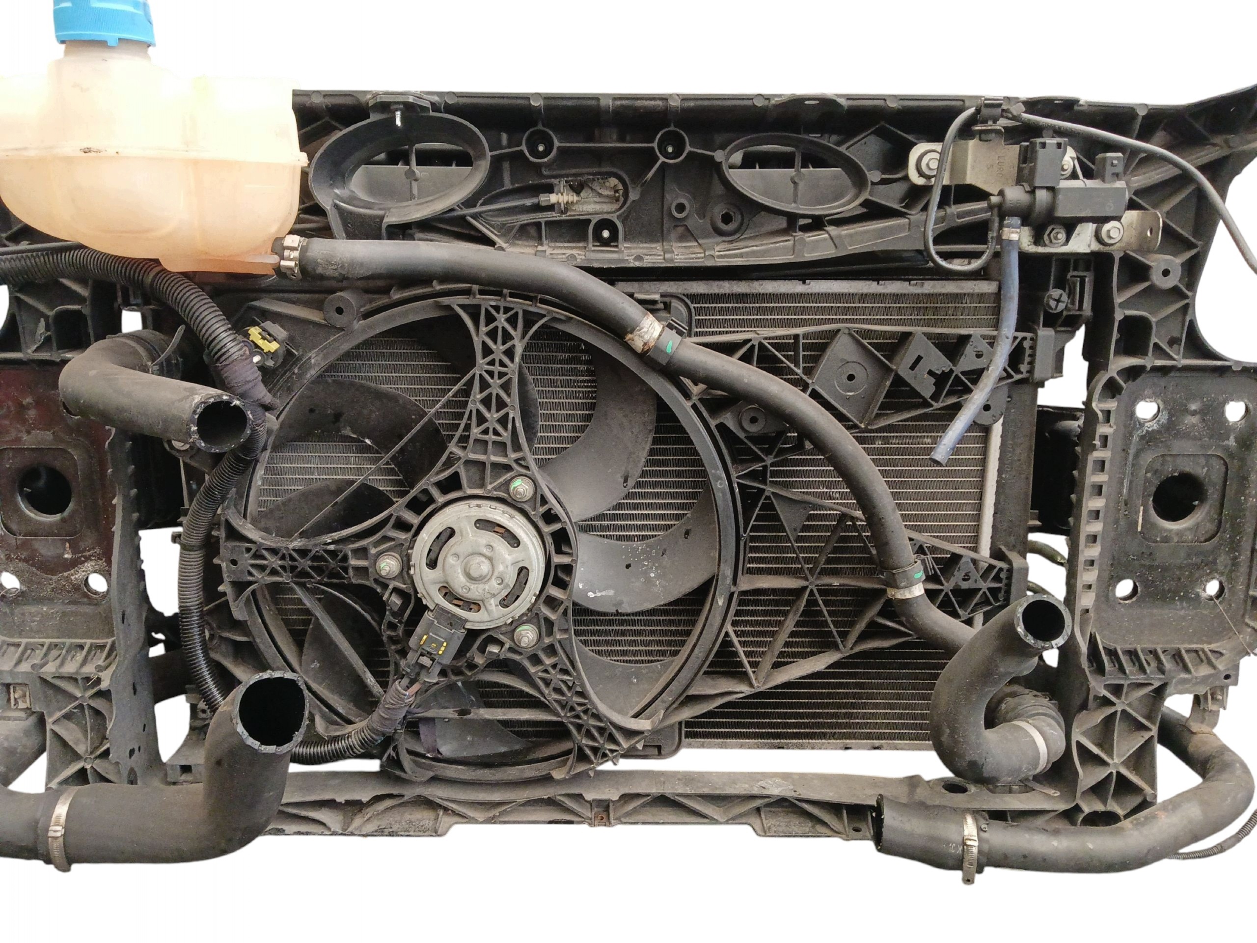 support panel for radiators radiator fan FIAT PUNTO EVO (2009-2012) 1.3 JTD 84KM