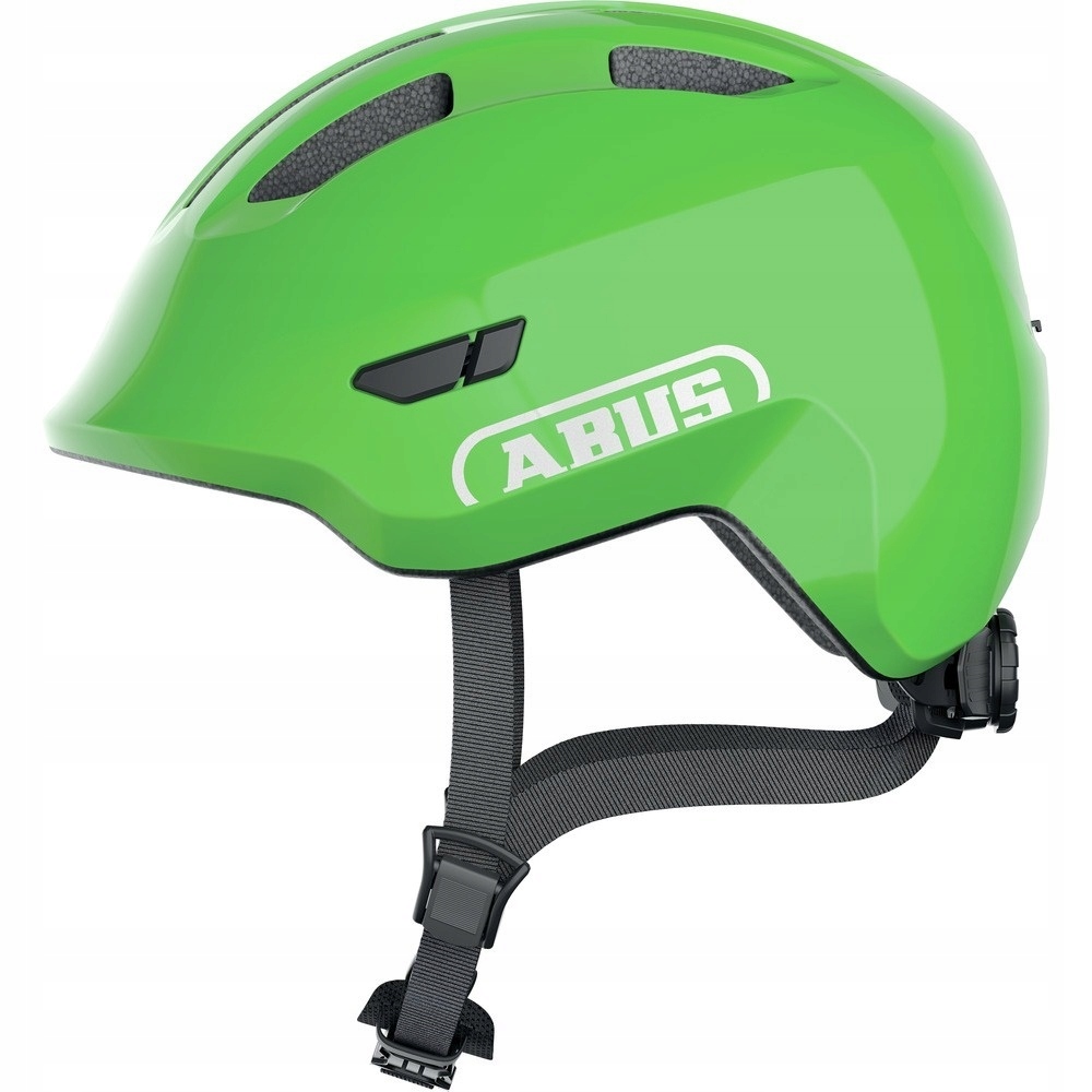 Dětská cyklistická přilba Abus Smiley 3.0 Shiny Green M 50-55 cm