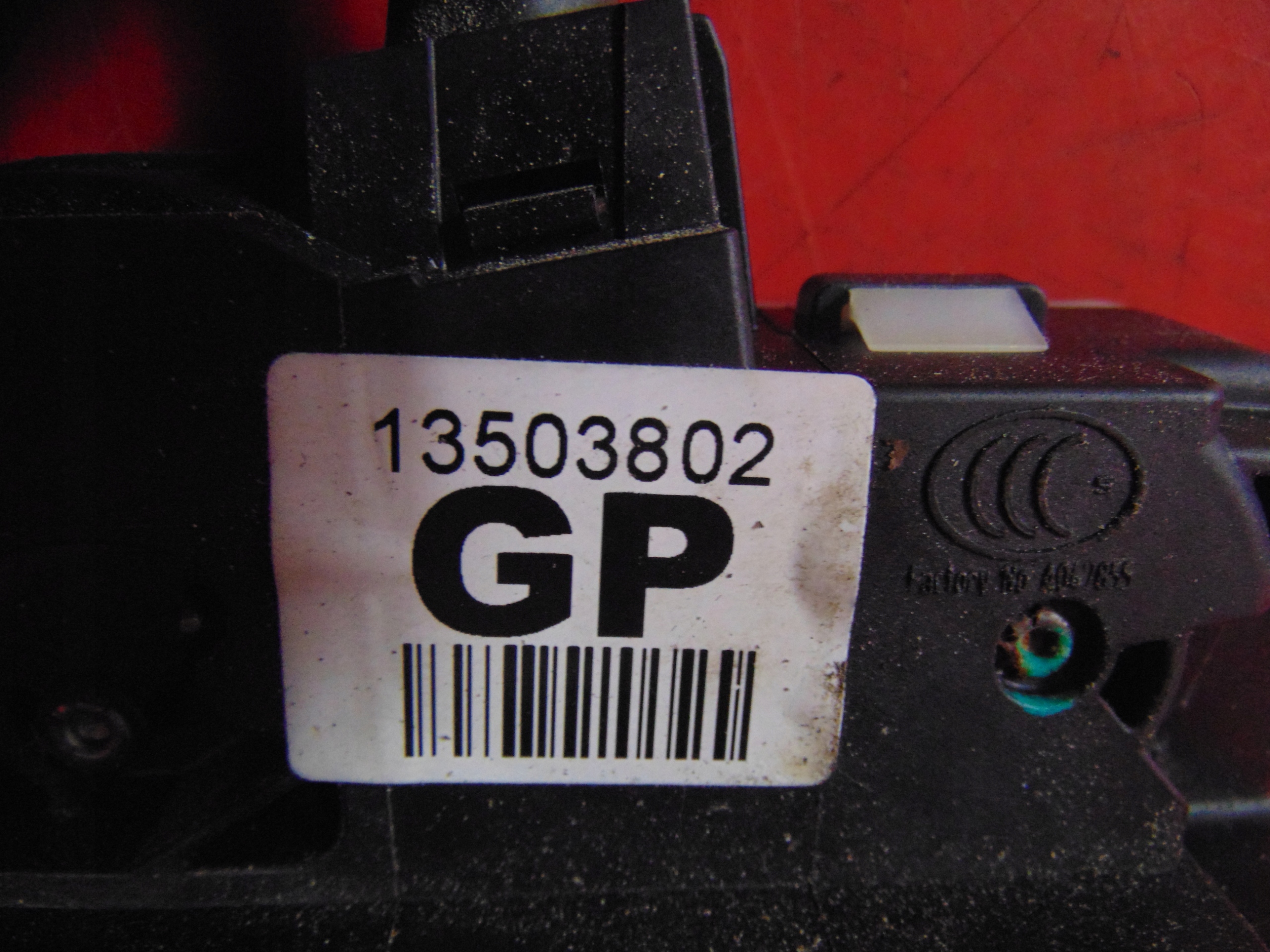 CHEVROLET CRUZE J300 lock door right front EU