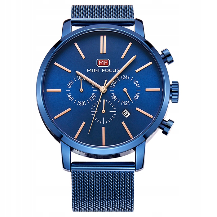 Pánské hodinky Mini Focus analog data chronograf