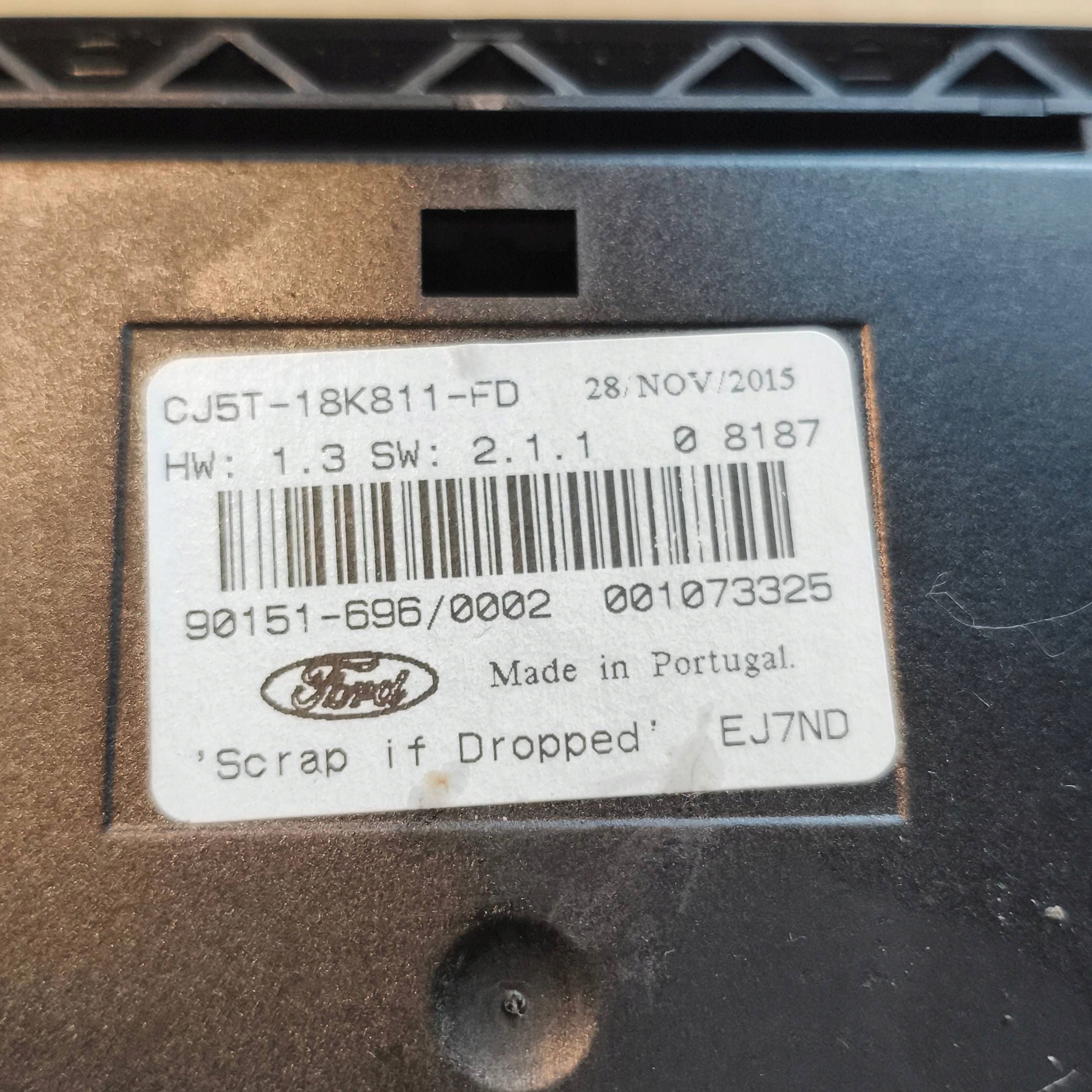 Ford Kuga II MK2 lift Module Contrôle Console centralnej panel radia
