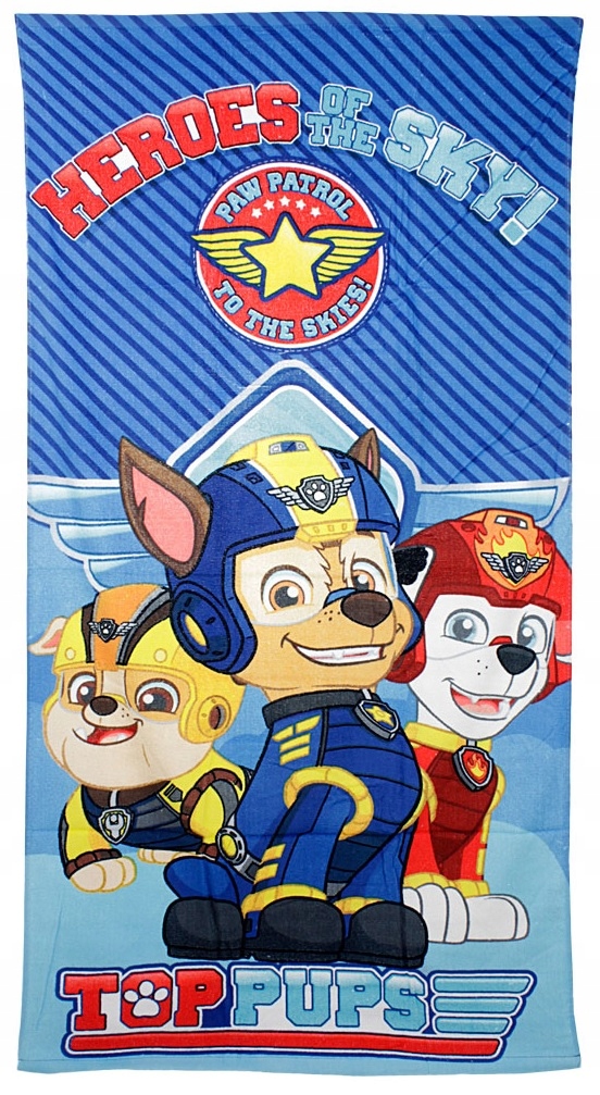 

Dziecięcy ręcznik kąpielowy Psi Patrol dla chłopca