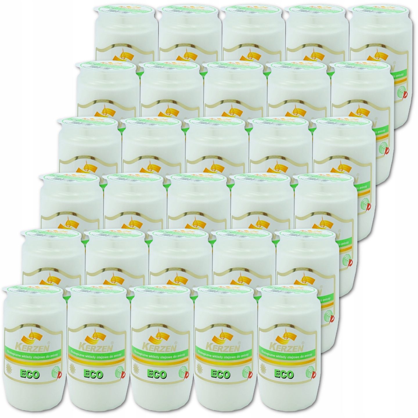 

Wkłady do zniczy olejowe Kerzen Eco 1 60h 30szt
