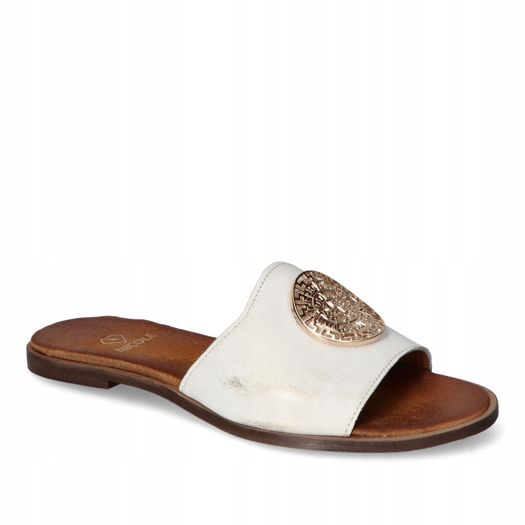 Nazouváky Nicole 2938/004 Zlaté přetíratelné 39