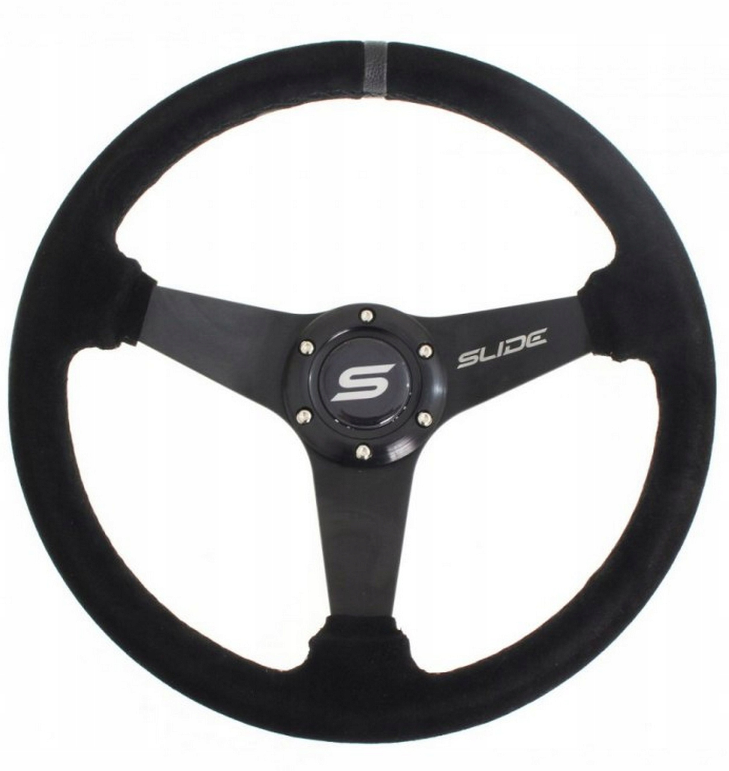 РУЛЬ ЗАМШИ РАЛЛИ СЛАЙД 350 ММ СМЕЩЕНИЕ 20