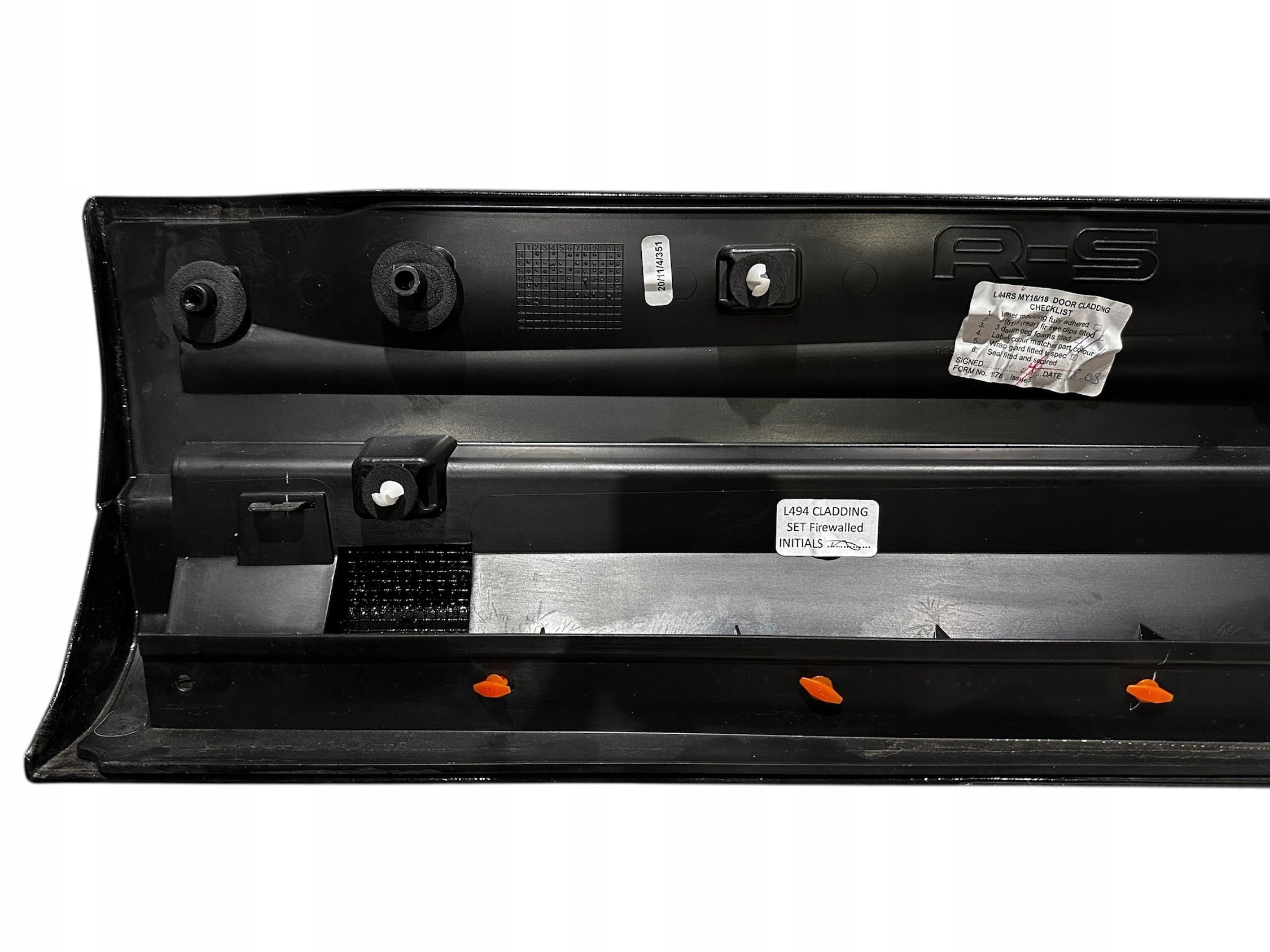 RANGE ROVER SVR cap moulding panel door rear part LH FK6M-274A49-A