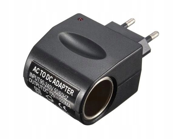 PRZEJŚCIÓWKA ADAPTER ZAPALNICZKI 220V 230V / 12V Marka Inna