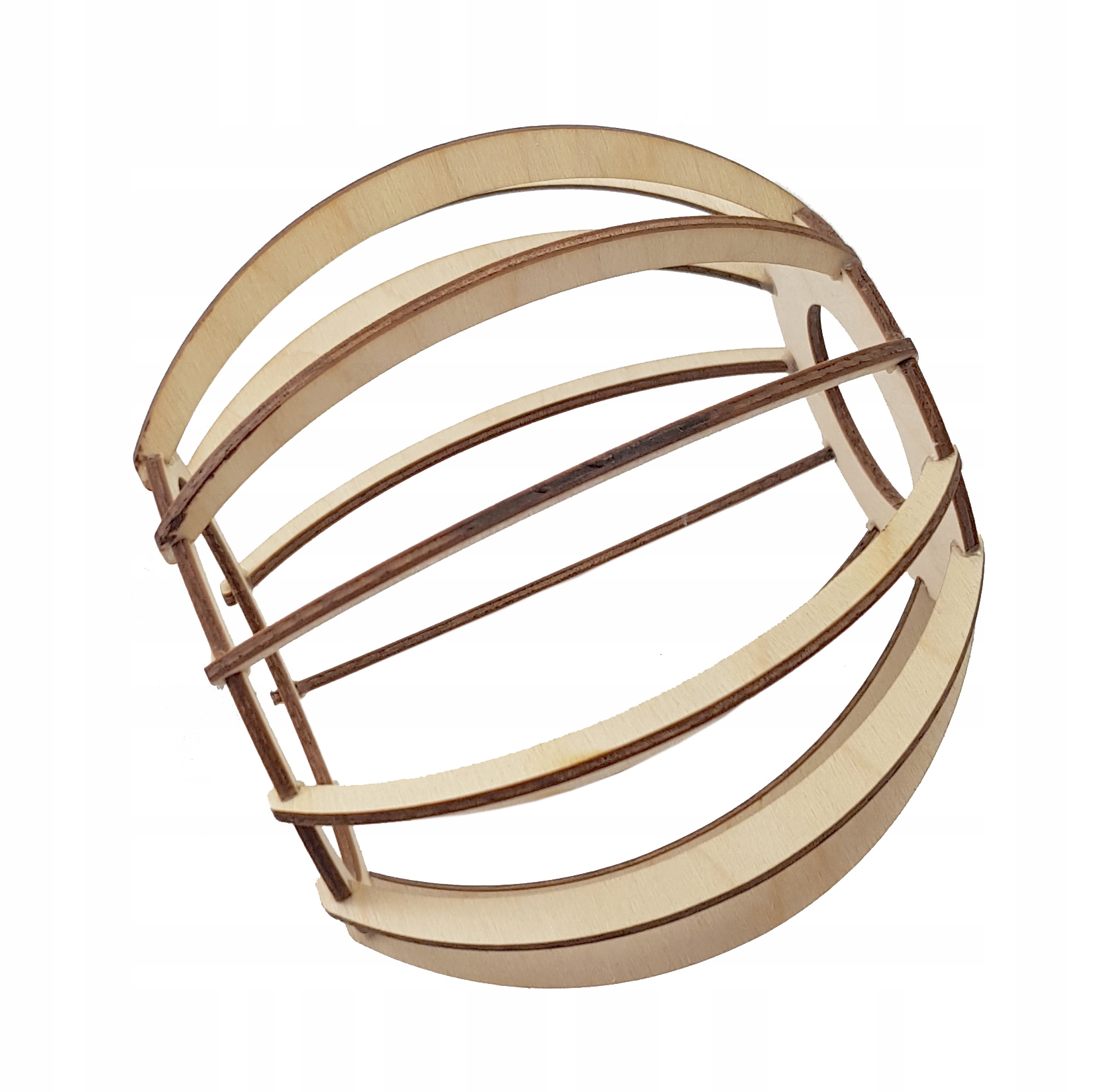 LAMPA KINKIET E27 ścienny stały loft KULA Drewno Szerokość produktu 16 cm