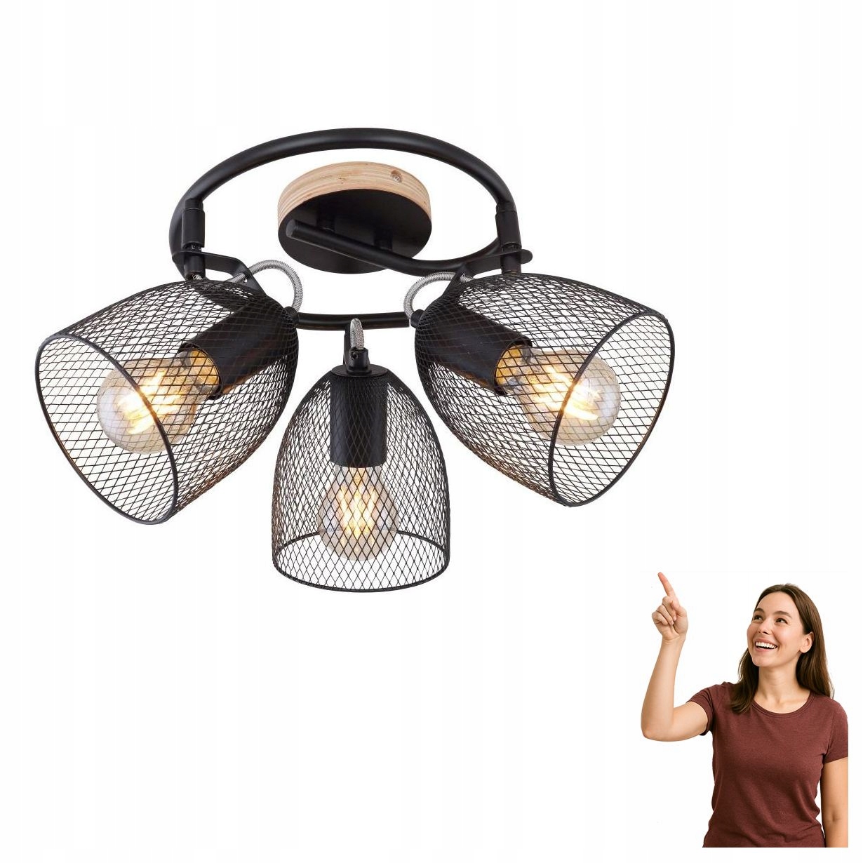 Lampa reflektor spot Josina 54034-3 Globo