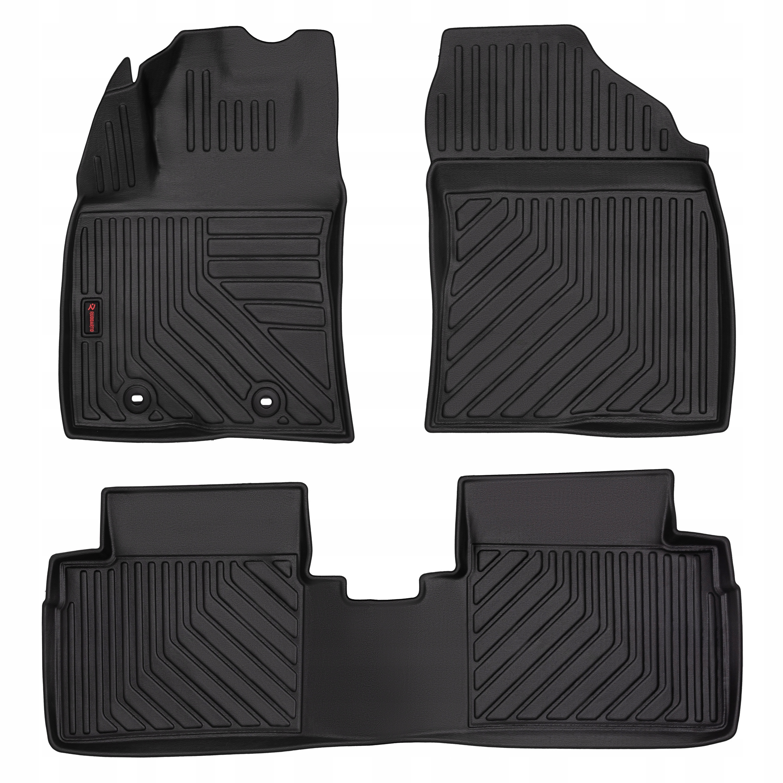 3D gumové autokoberce pre: Toyota Avensis III T27 kombi, liftback