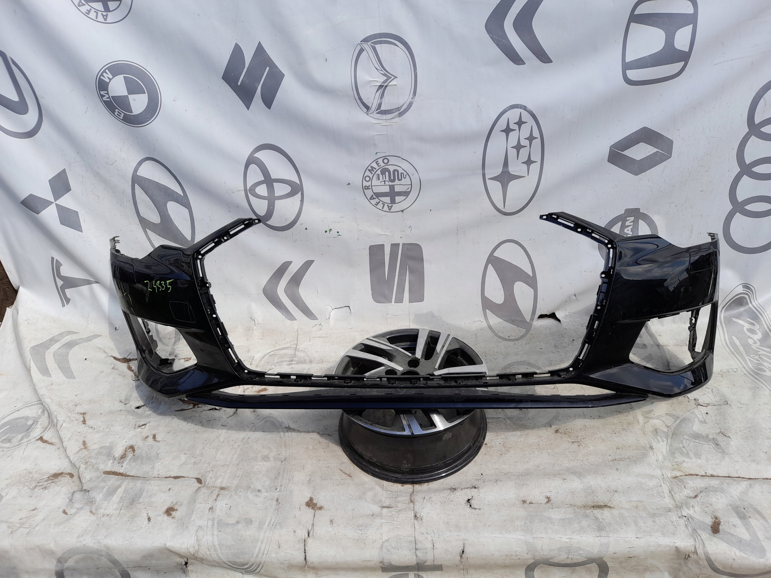 AUDI A6 C8k0 18-22 R. БАМПЕР ПЕРЕДНИЙ