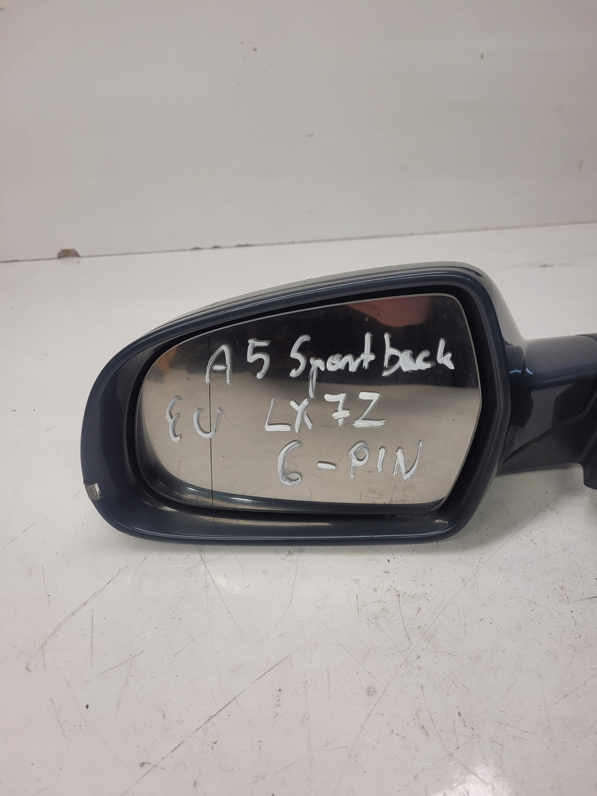 mirror exterior left AUDI A5 8T LX7Z 6-PIN EU