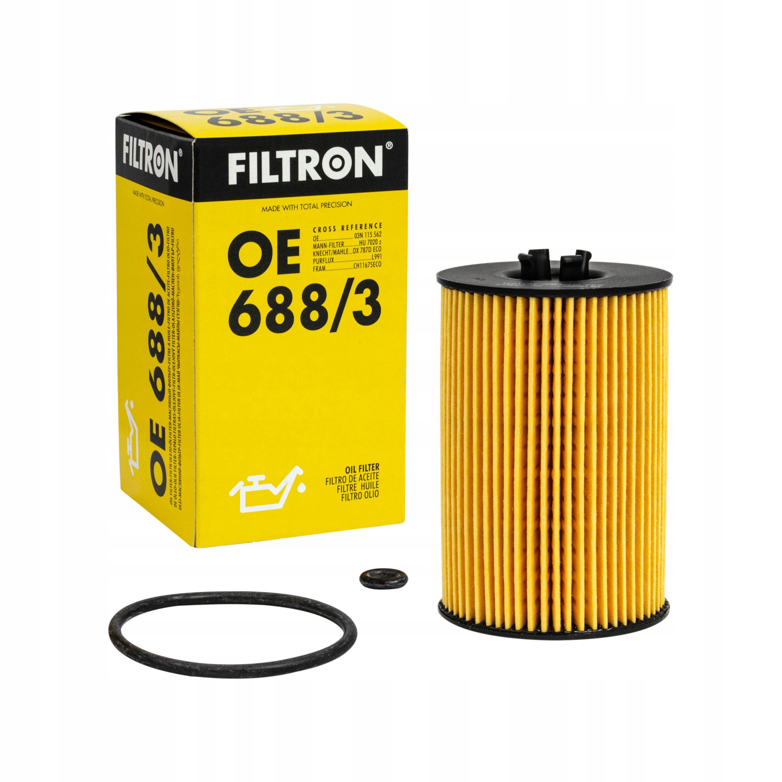 

Filtr oleju Filtron OE688/3 HU7020Z