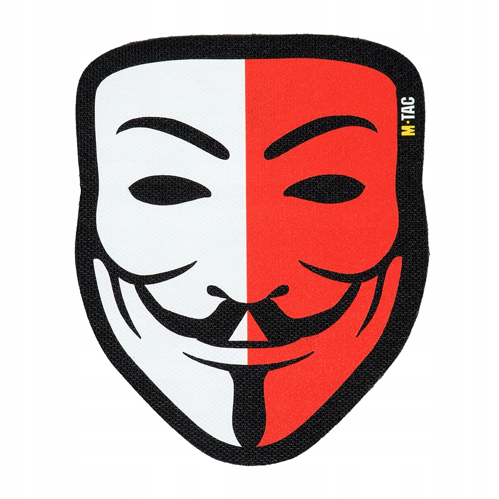 M-Tac Patch Anonymous Black/Poland