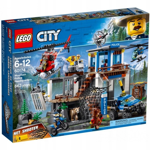 LEGO CITY 60174 ГОРНЫЙ ПОЛИЦЕЙСКИЙ УЧАСТОК В ПОДАРОК