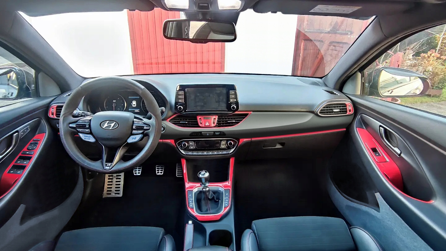 HYUNDAI i30 шпон дерево шпон наклейка дошка