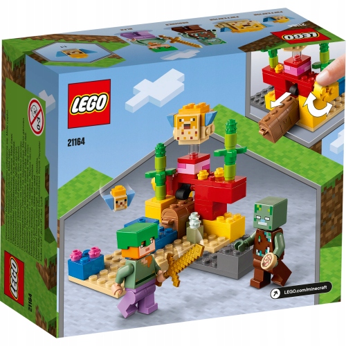 LEGO MINECRAFT 21164 RAFA KORALOWA Marka LEGO