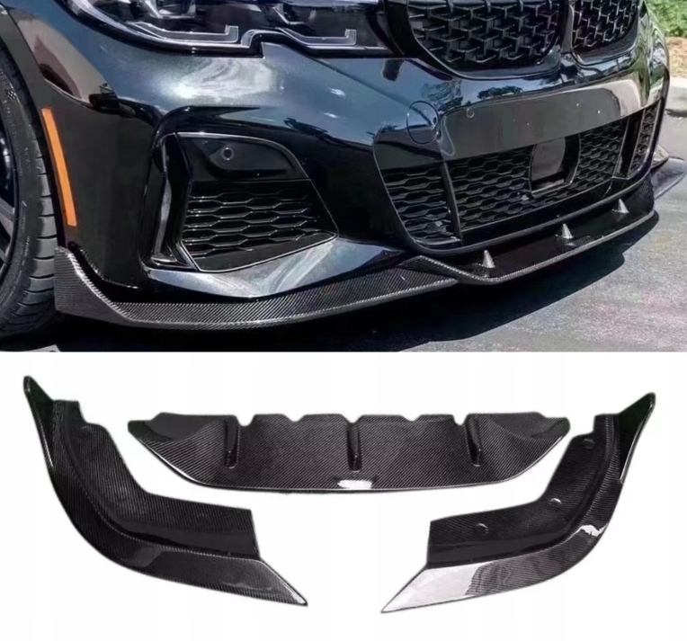 Kryt nárazníku M Sport Splitter Carbon 100% Bmw G20 G21 Prelci 2018-2022