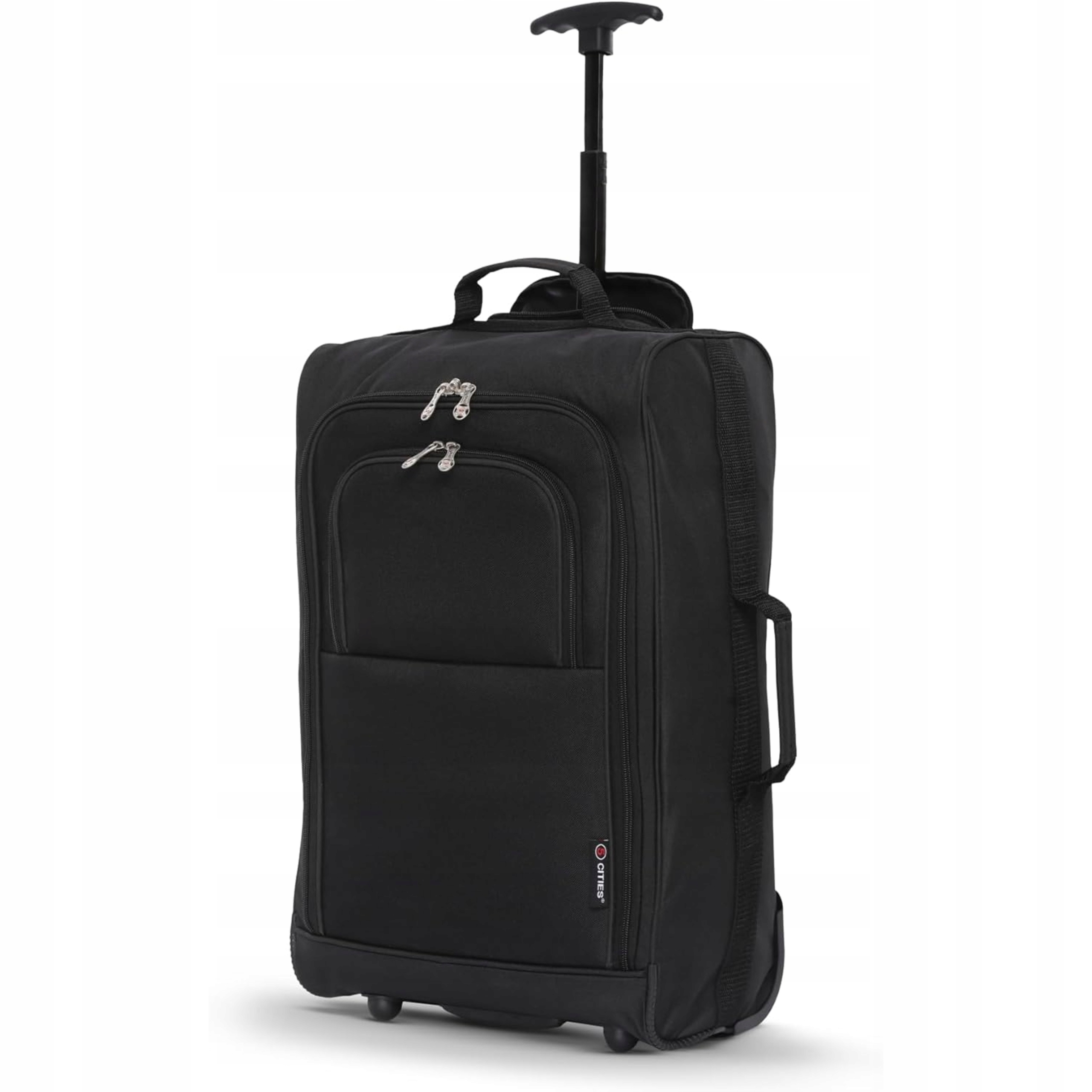 Walizka Kabinowa Torba Podróżna Na Kółkach 20x35x55 CM Bagaż Podręczny