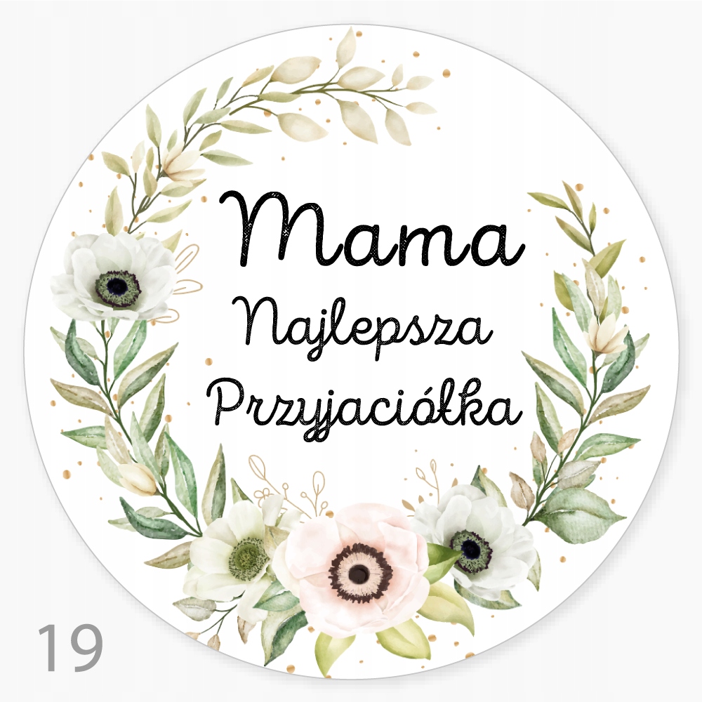 

Naklejki Dzień Mamy kwiaciarnia ciasto 48