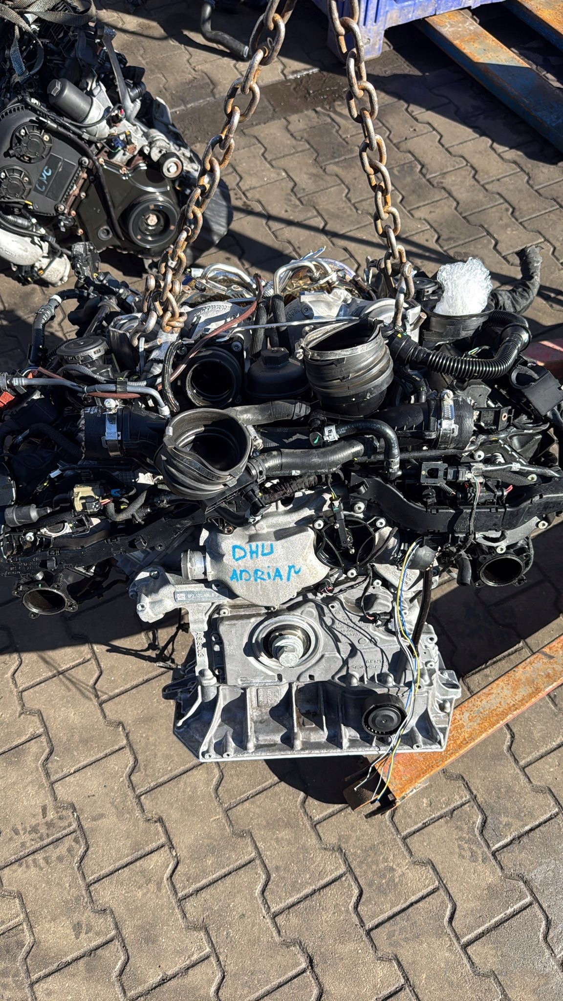 engine complete AUDI RSQ8 4.0 TFSI 40TYS KM DHU