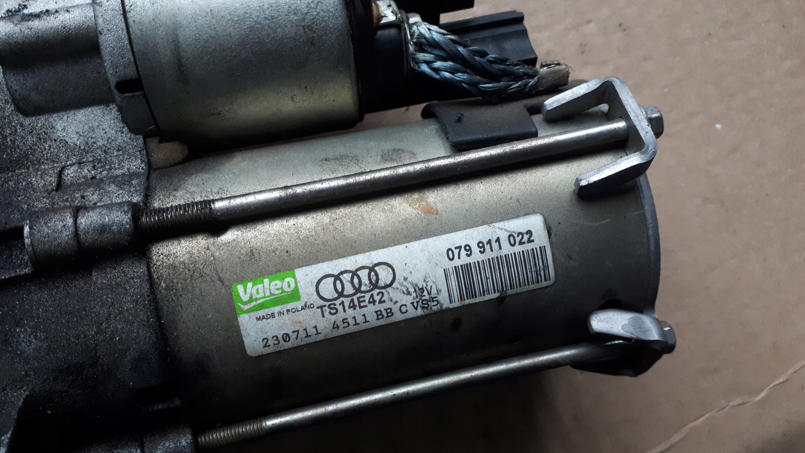 S4 B8 A4 starter 3.0 TFSI 079911022 S5 A6 C7