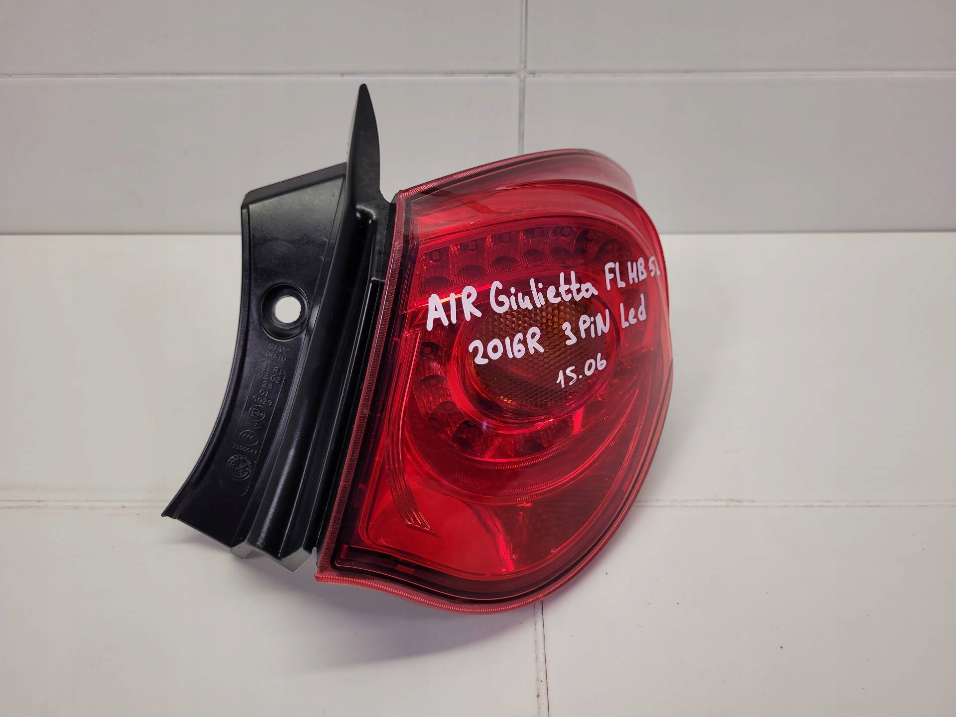 light rear right side Alfa Romeo Giulietta 3 facelift 2018 50513612