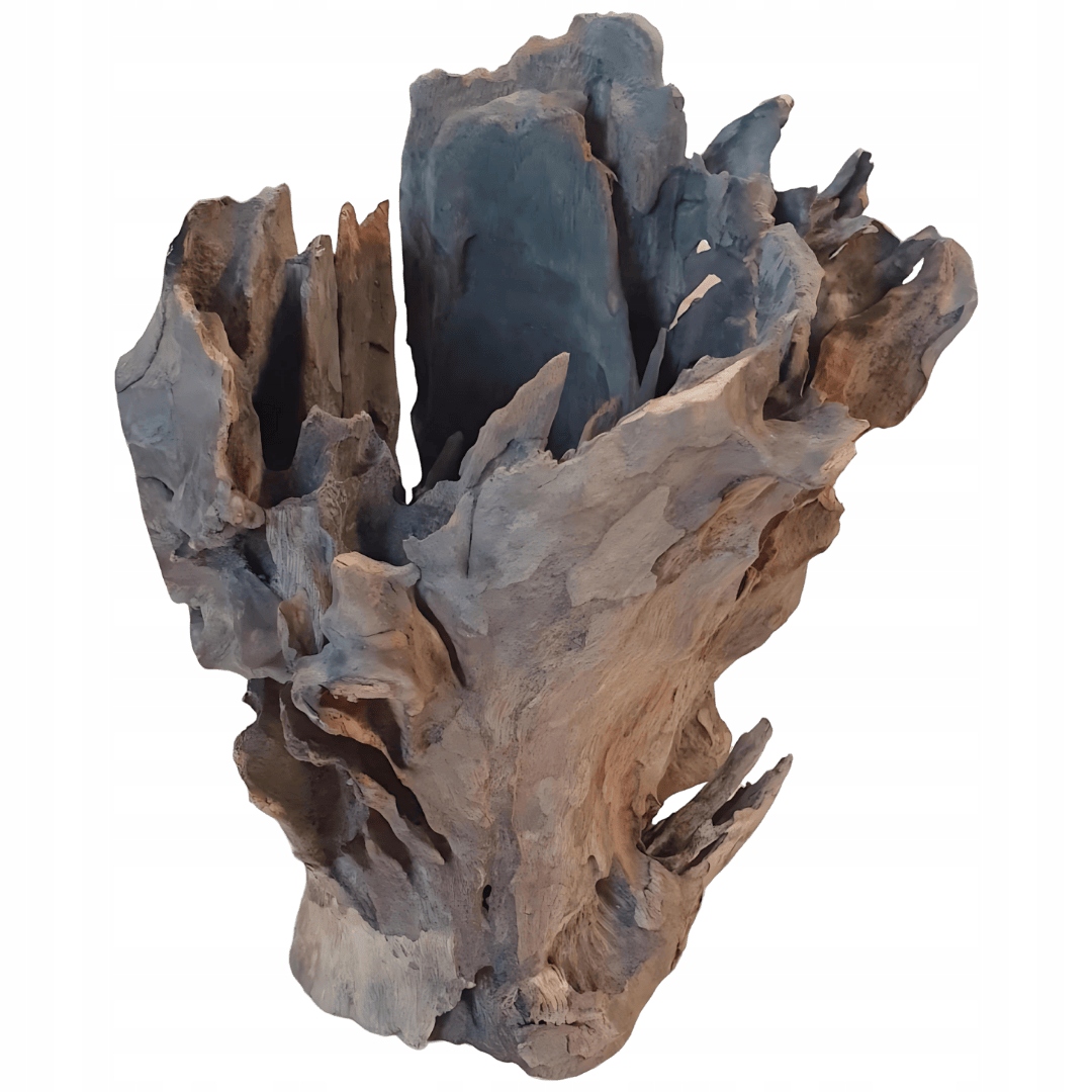 Levně Úkryt do terária Přírodní kmen Dekorace akvária 21-30 cm Široký