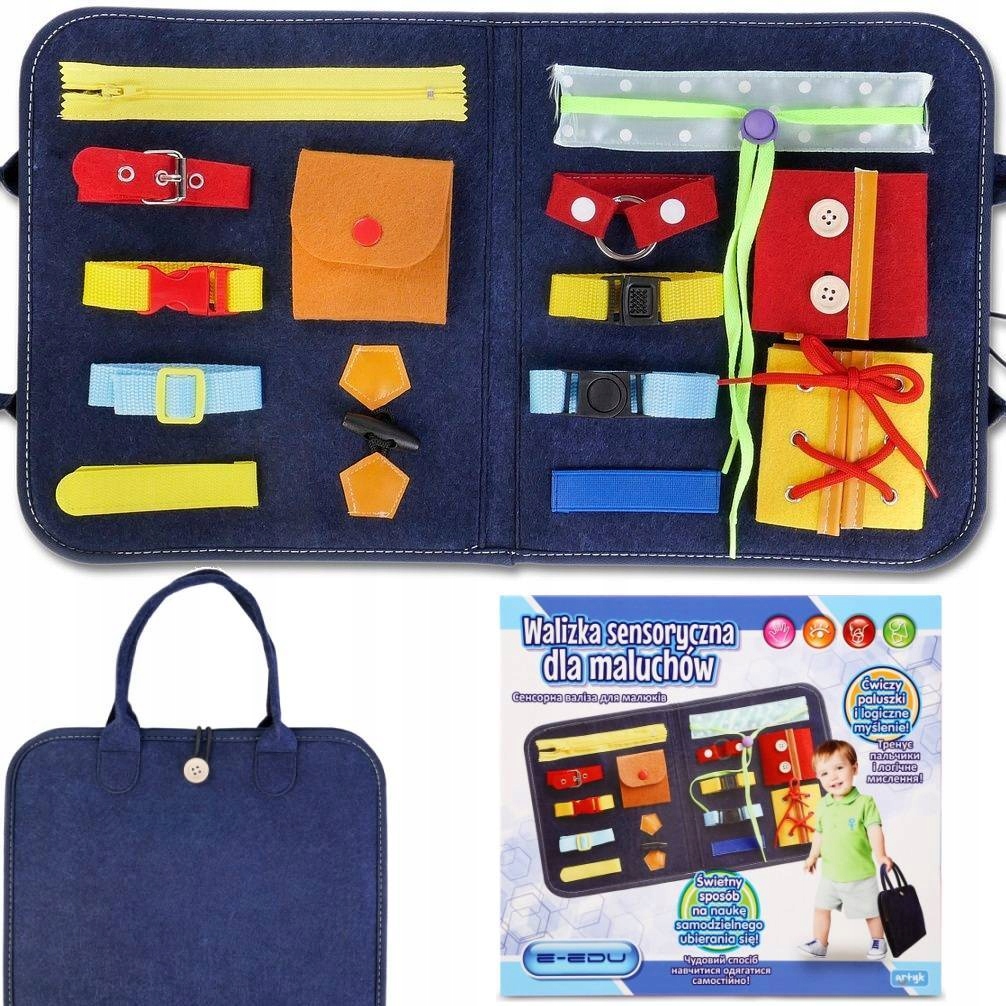 

Walizka Sensoryczna Torba Manipulacyjna Montessori