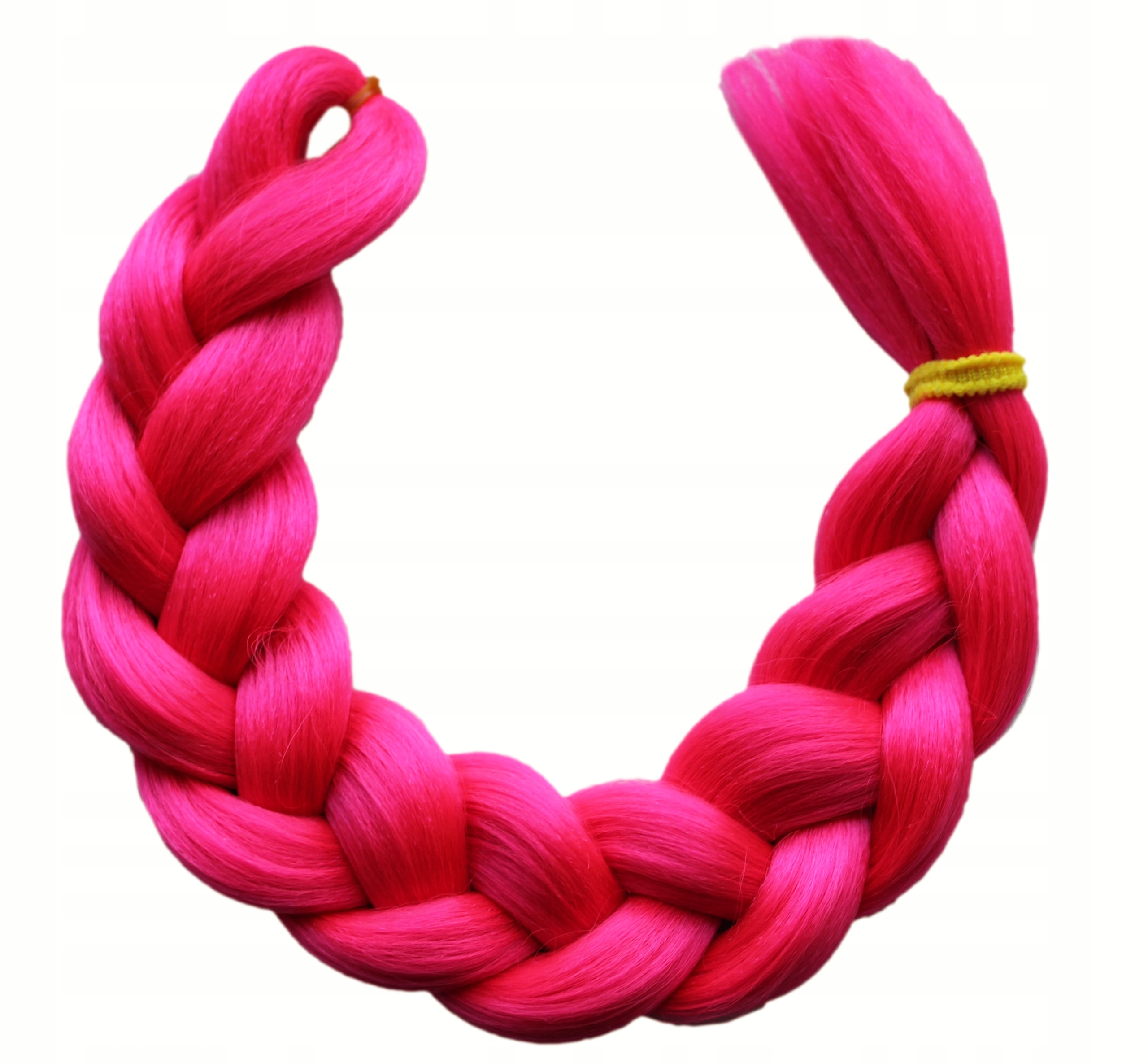 

Włosy Syntetyczne Warkoczyki Proste Disco Pink