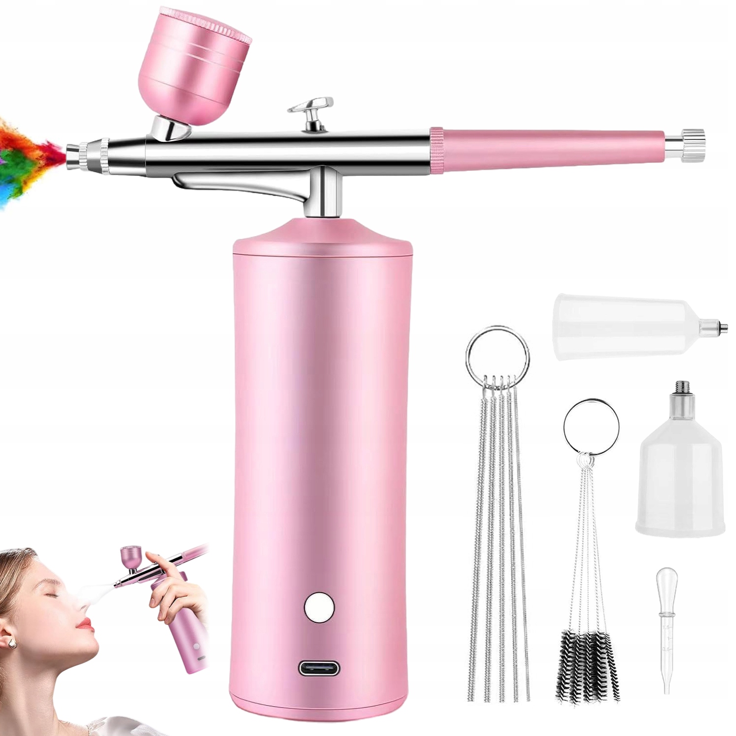 Aerograf Na Zdobení Nehtů Pro Tetování A Líčení 0,3 MM