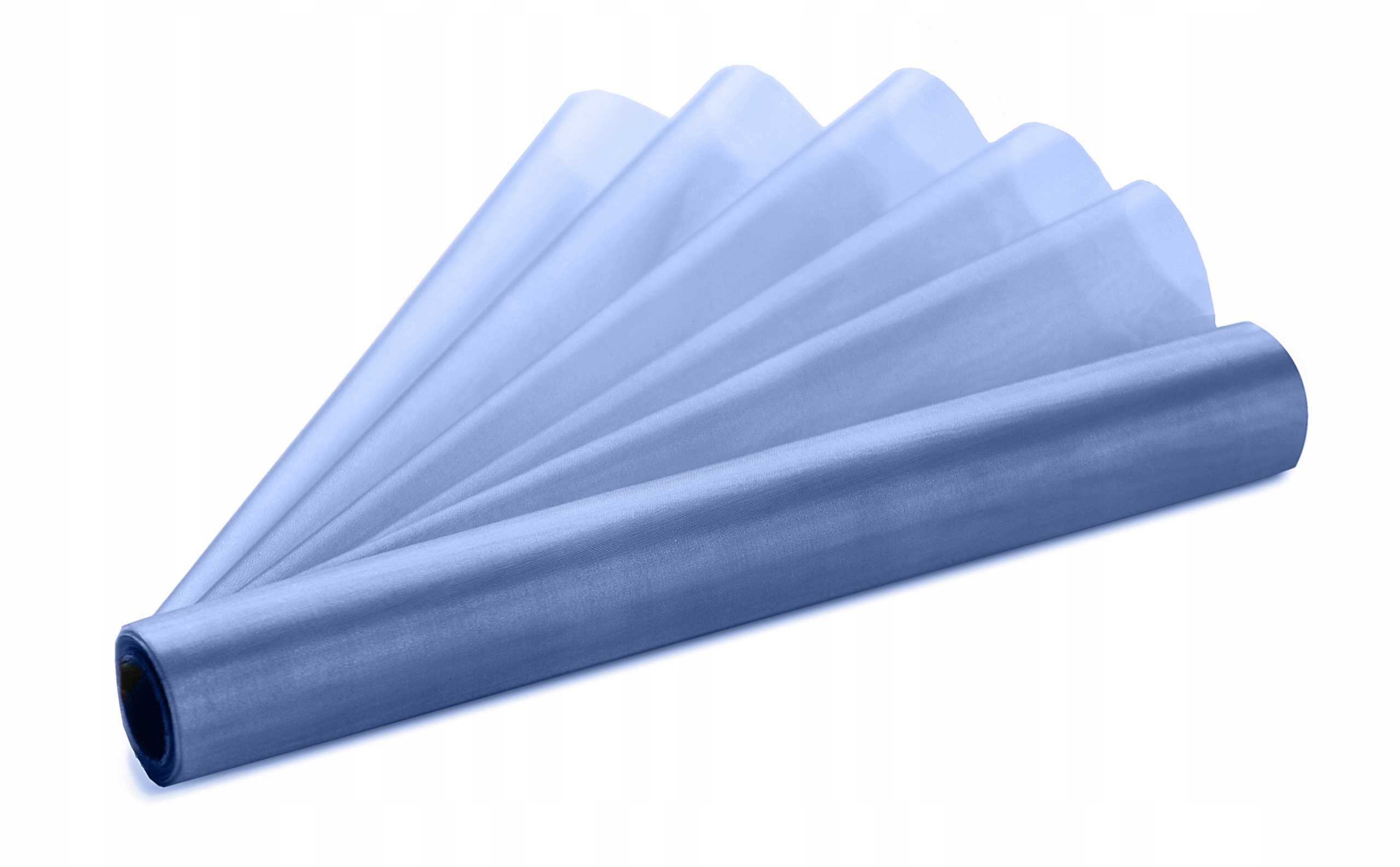 

Organza organtyna gładka 36cm 9m Niebieski 2