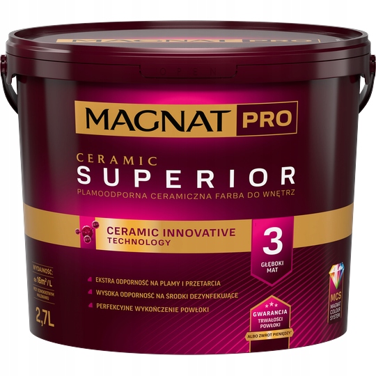 Magnat Pro Ceramic Superior 3 2,7L Zmiešaná Farba
