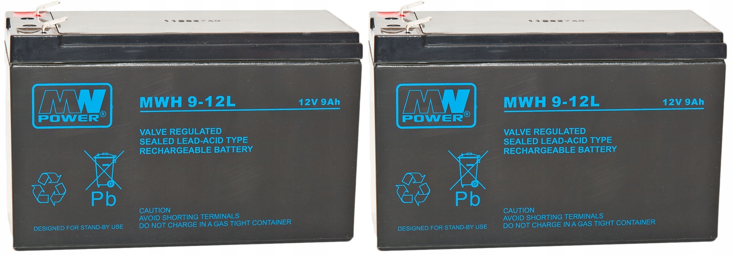 APCRBC32 RBC 32 #32 ZESTAW AKUMULATORÓW PAKIET BATERII UPS APC 2x MWH 9-12L