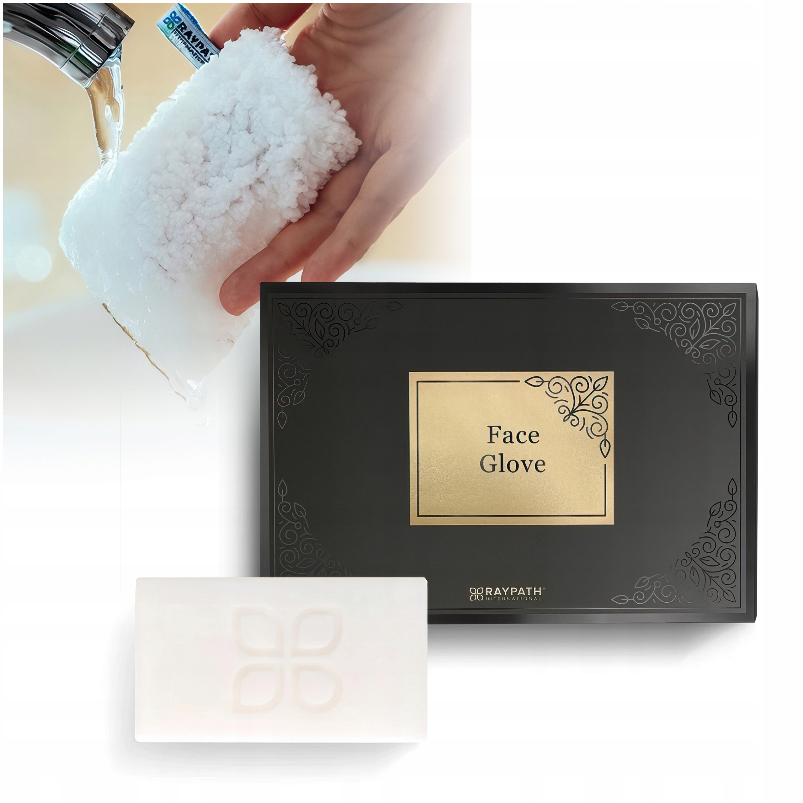 Sada Pro Péči O Obličej S Glove Mýdlem A Mikrostříbrem Raypath