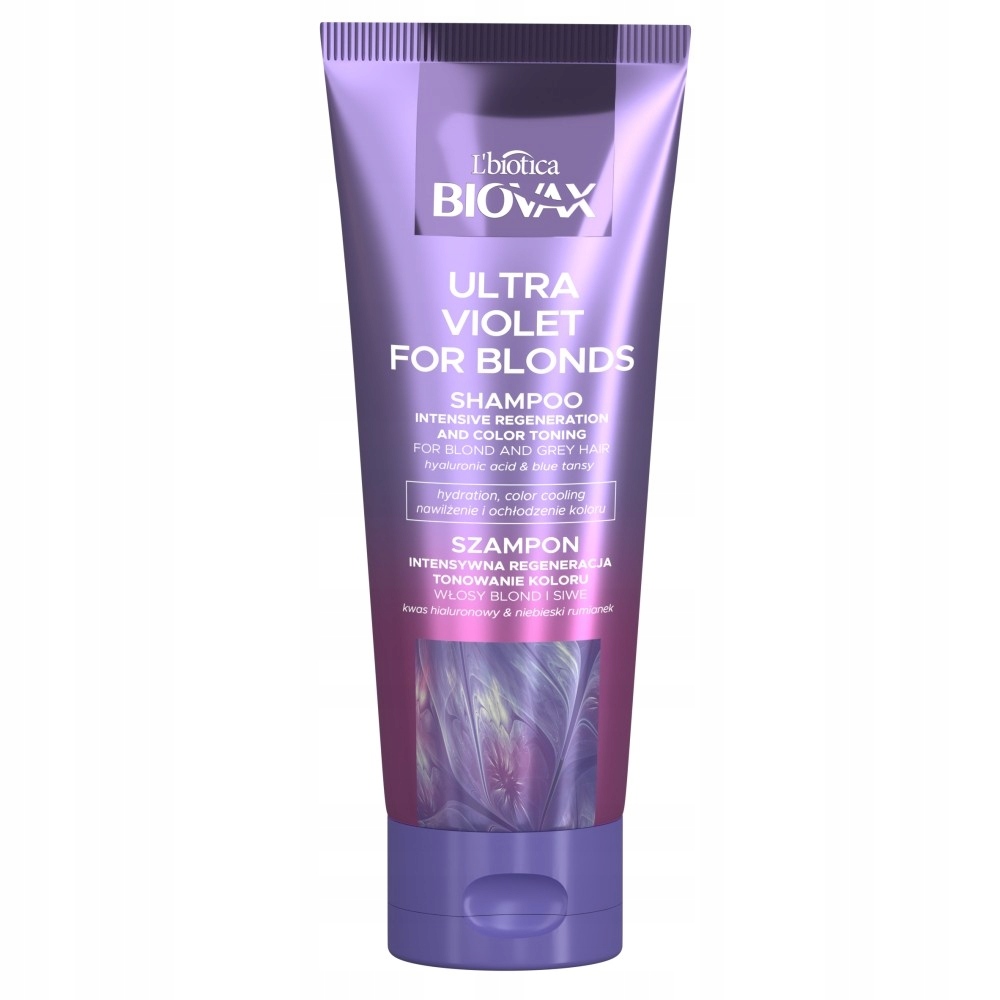 

L'biotica Biovax Ultra Violet for Blonds Szampon I